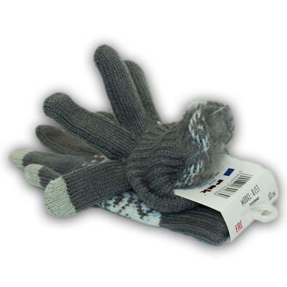 Перчатки утепленные с ефектом TOUCH, код. R153B-18