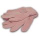 Перчатки одинарные с ниткой люрекс для девочек, р. 14 (4-6 лет)