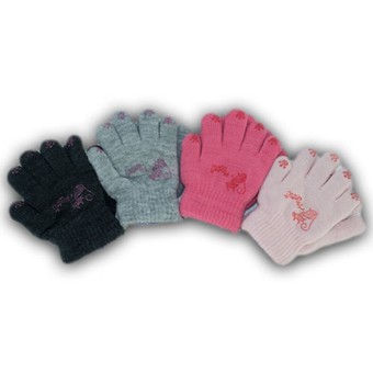 Утепленные детские перчатки, код. R104DB21-13