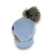 Дитячий зимовий комплект шапка і шарф для хлопчика, р. 40-42