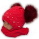 Дитячий комплект - шапка та шарф, код 1560 KAROLINA