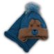 Вязаная шапочка детская и шарф, код. R2-20y