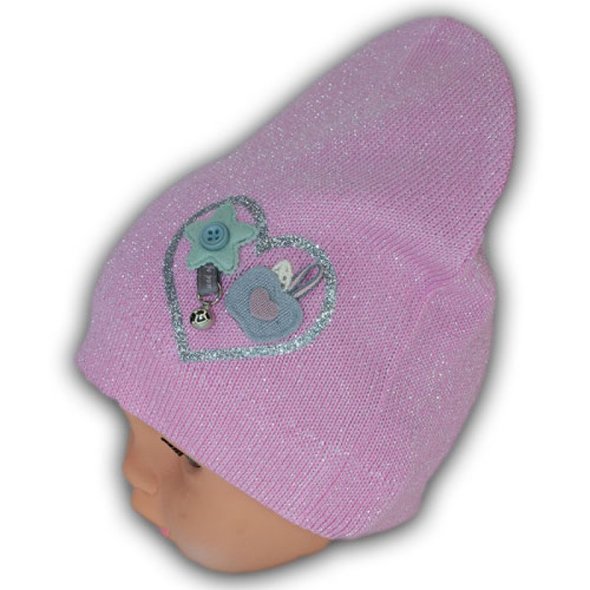 Вязаная шапка детская, код A52-21