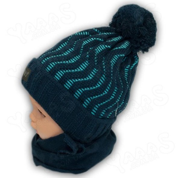 Детский комплект шапка и шарф, A992F