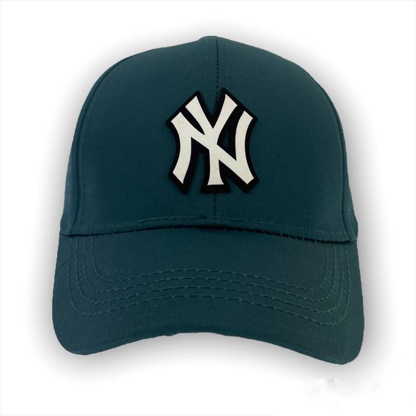 Бейсболка с логотипом NY перфорация