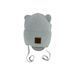 Дитячий зимовий комплект шапка з вушками і шарфом для дівчинки на флісі