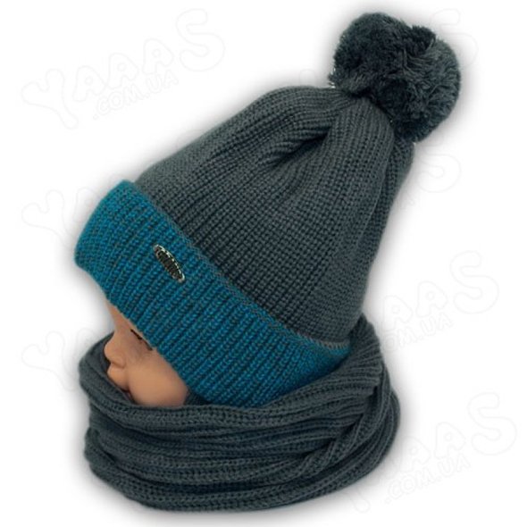Дитячий комплект шапка та шарф, A1004F