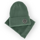 Детский зимний комплект шапка и шарф-хомут для мальчика, р. 50-54