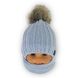 Детский зимний комплект шапка и шарф для мальчика, р. 42-44