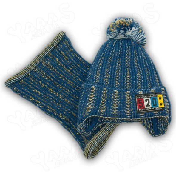 Дитячий комплект - шапка та шарф, S26-19